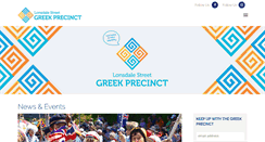 Desktop Screenshot of greekprecinct.com.au